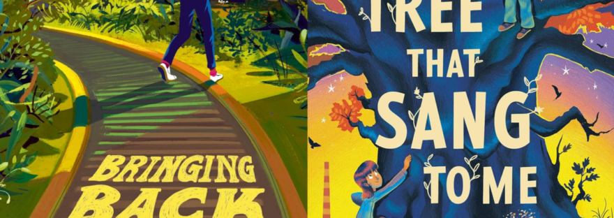 Bringing Back Kay-Kay / The Tree That Sang to Me book covers for double review