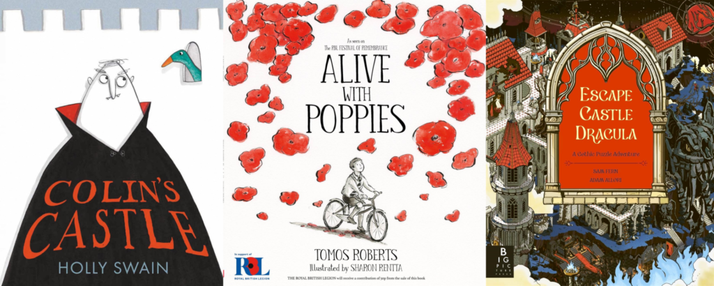 Picture book recommendations book covers for Oct 2024